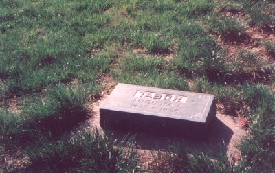Augusta's gravesite